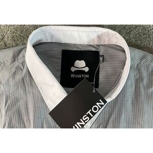 NEW Winston  Striped‎ mens Shirt, Size 4XL